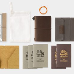 TRAVELER'S Notebook 20th Anniversary Card Size Set