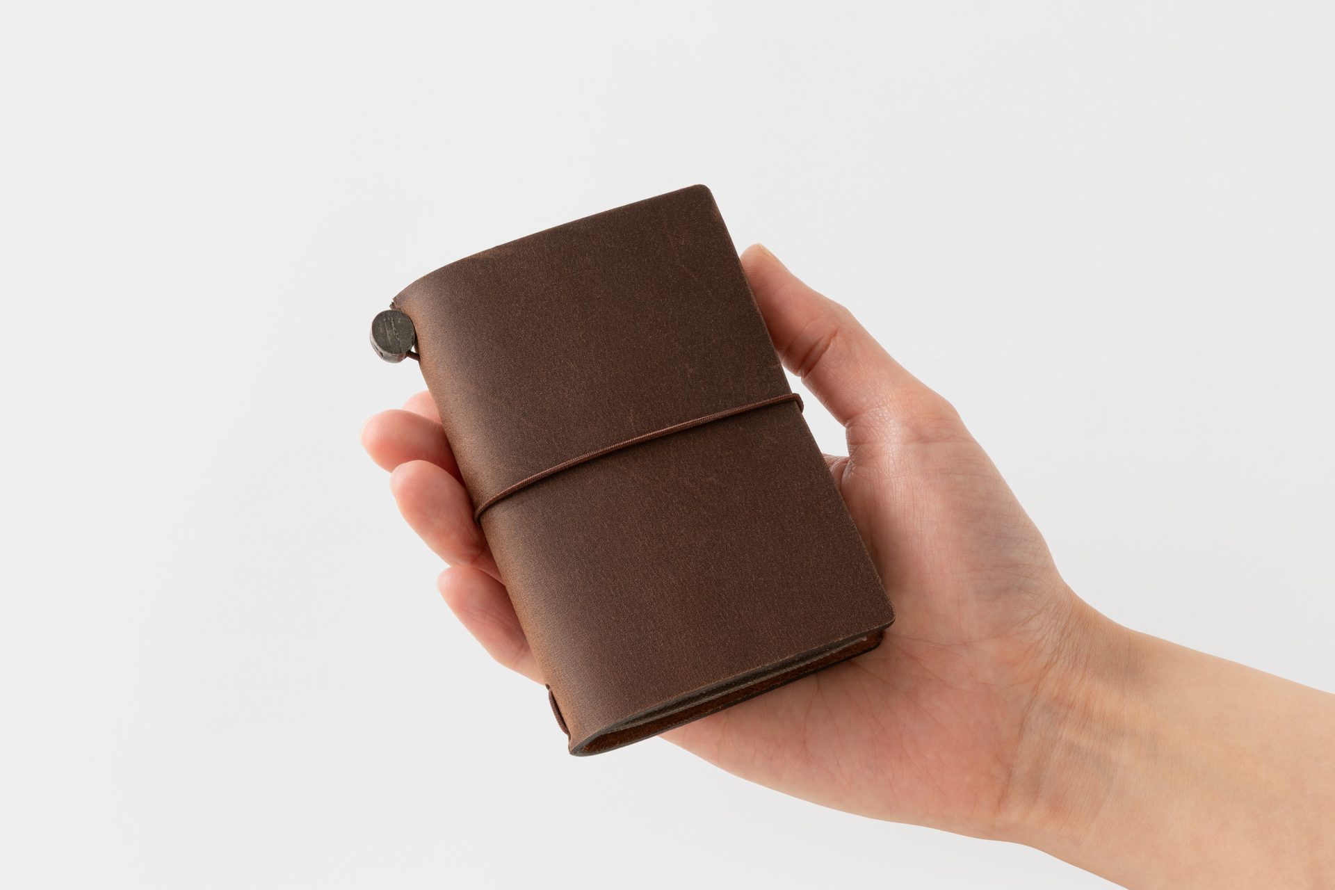 TRAVELER'S Notebook 20th Anniversary Card Size Set Brown Leather Cover