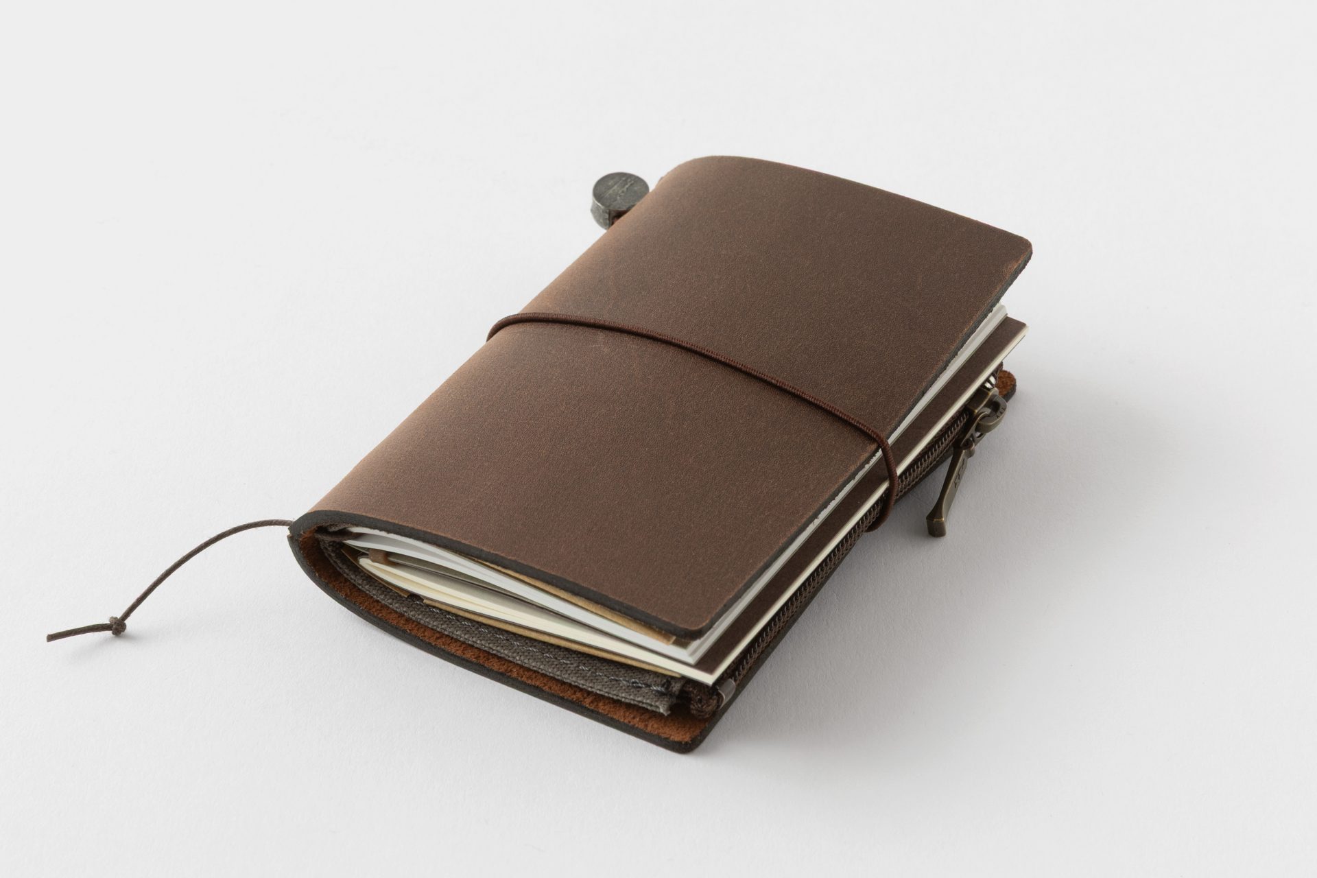 TRAVELER'S Notebook 20th Anniversary Card Size Set Brown