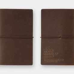 TRAVELER'S Notebook 20th Anniversary Card Size Set Brown