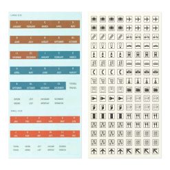 TRAVELER’S Notebook Customised Sticker Set for Diary 2027 — gallery