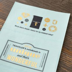 TRAVELER’S Notebook Customised Sticker Set for Diary 2027 — gallery