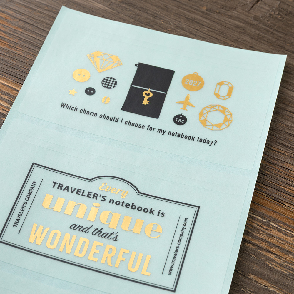 TRAVELER’S Notebook Customised Sticker Set for Diary 2027 — gallery