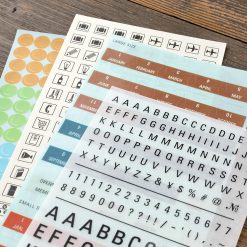 TRAVELER’S Notebook Customised Sticker Set for Diary 2027 — gallery