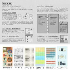 TRAVELER’S Notebook Customised Sticker Set for Diary 2027 — gallery