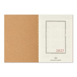 TRAVELER’S Notebook Passport Size Refill 2027 Monthly — gallery