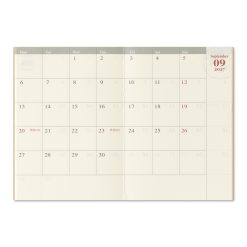 TRAVELER’S Notebook Passport Size Refill 2027 Monthly — gallery