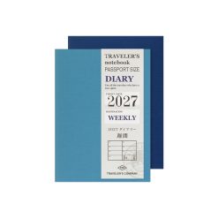 TRAVELER’S Notebook Passport Size Refill 2027 Weekly