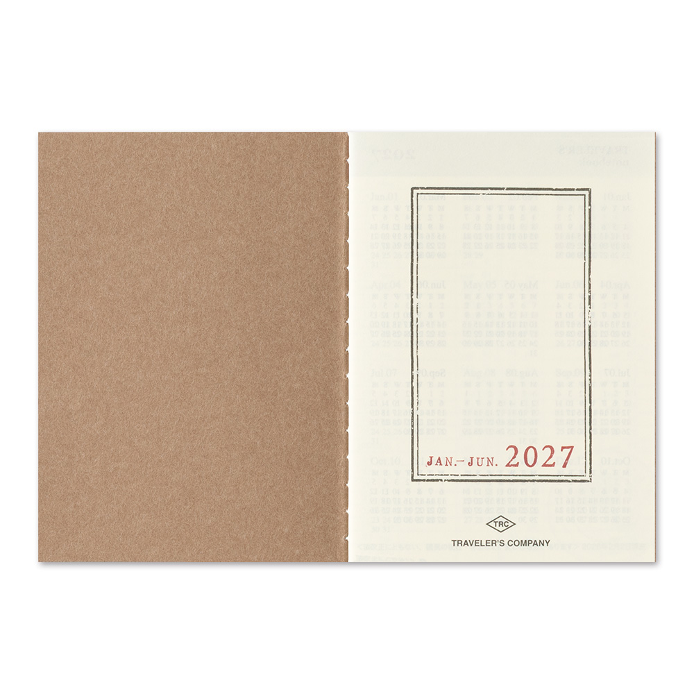 TRAVELER’S Notebook Passport Size Refill 2027 Weekly — gallery