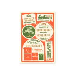 TRAVELER’S Notebook Passport Size Writing Board 2027