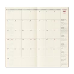 TRAVELER’S Notebook Refill 2027 Monthly — gallery