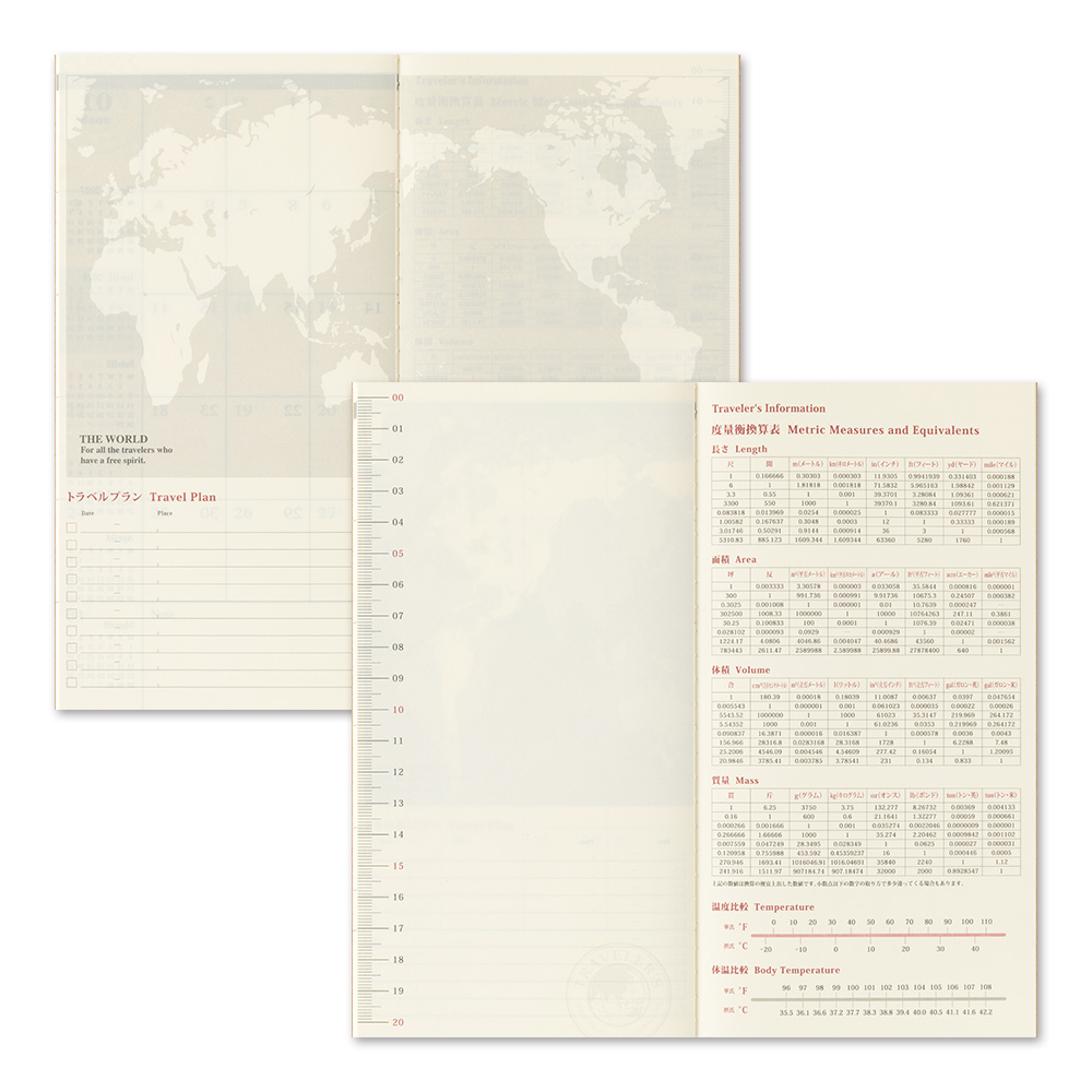 TRAVELER’S Notebook Refill 2027 Monthly — gallery