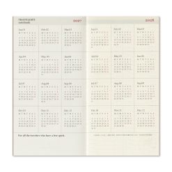 TRAVELER’S Notebook Refill 2027 Weekly + Memo — gallery