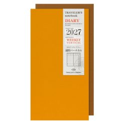 TRAVELER’S Notebook Refill 2027 Weekly Vertical