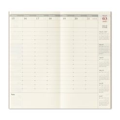 TRAVELER’S Notebook Refill 2027 Weekly Vertical — gallery