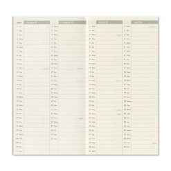 TRAVELER’S Notebook Refill 2027 Weekly Vertical — gallery