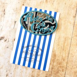 The Superior Labor William Morris Patch Blue