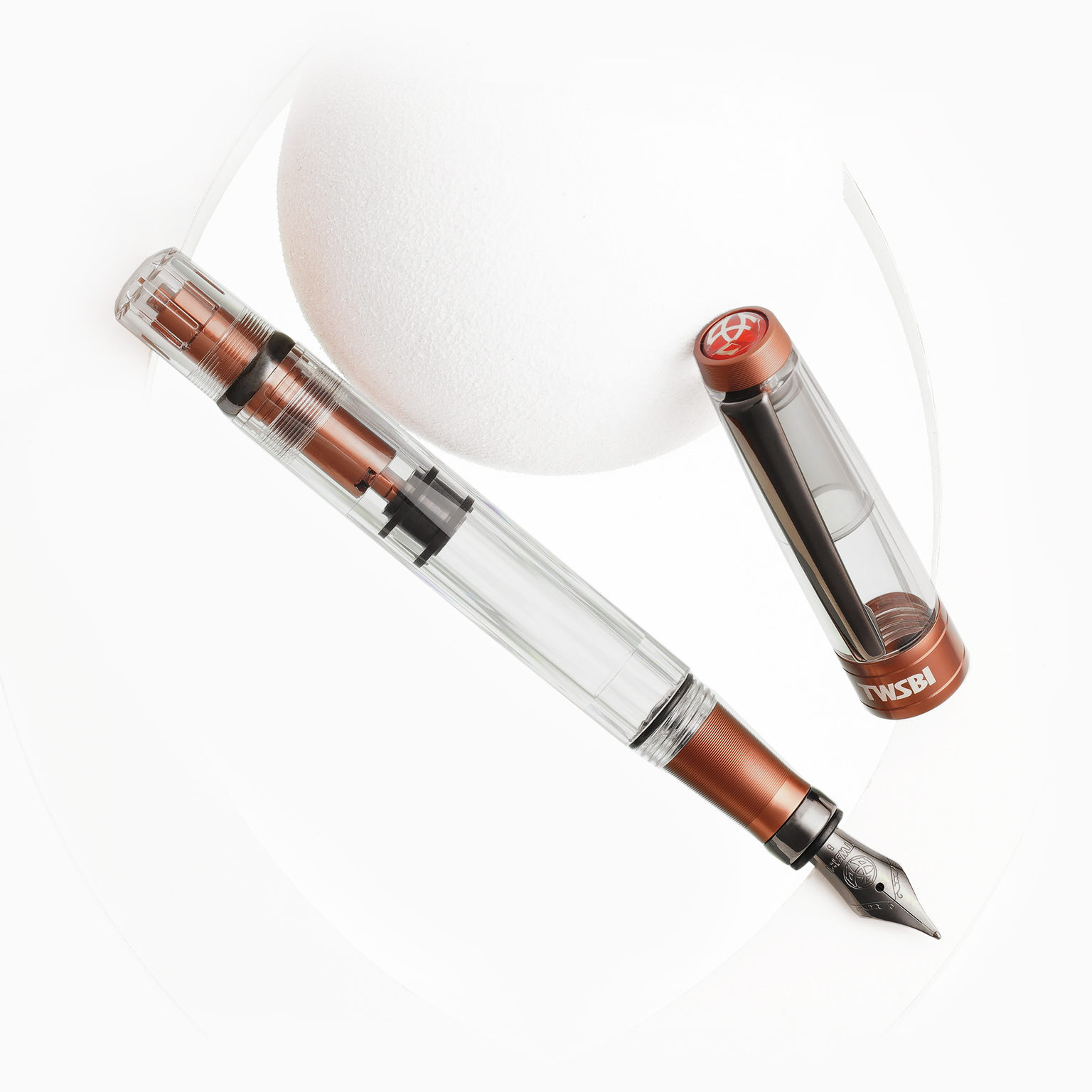 TWSBI Diamond 580ALR Affogato & Onyx Fountain Pen — Fine