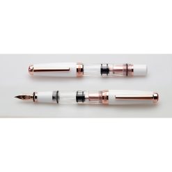 TWSBI Diamond Mini White RoseGold V2 Fountain Pen — gallery