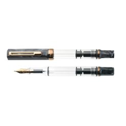 TWSBI ECO Black Marble w/Bronze Fountain Pen