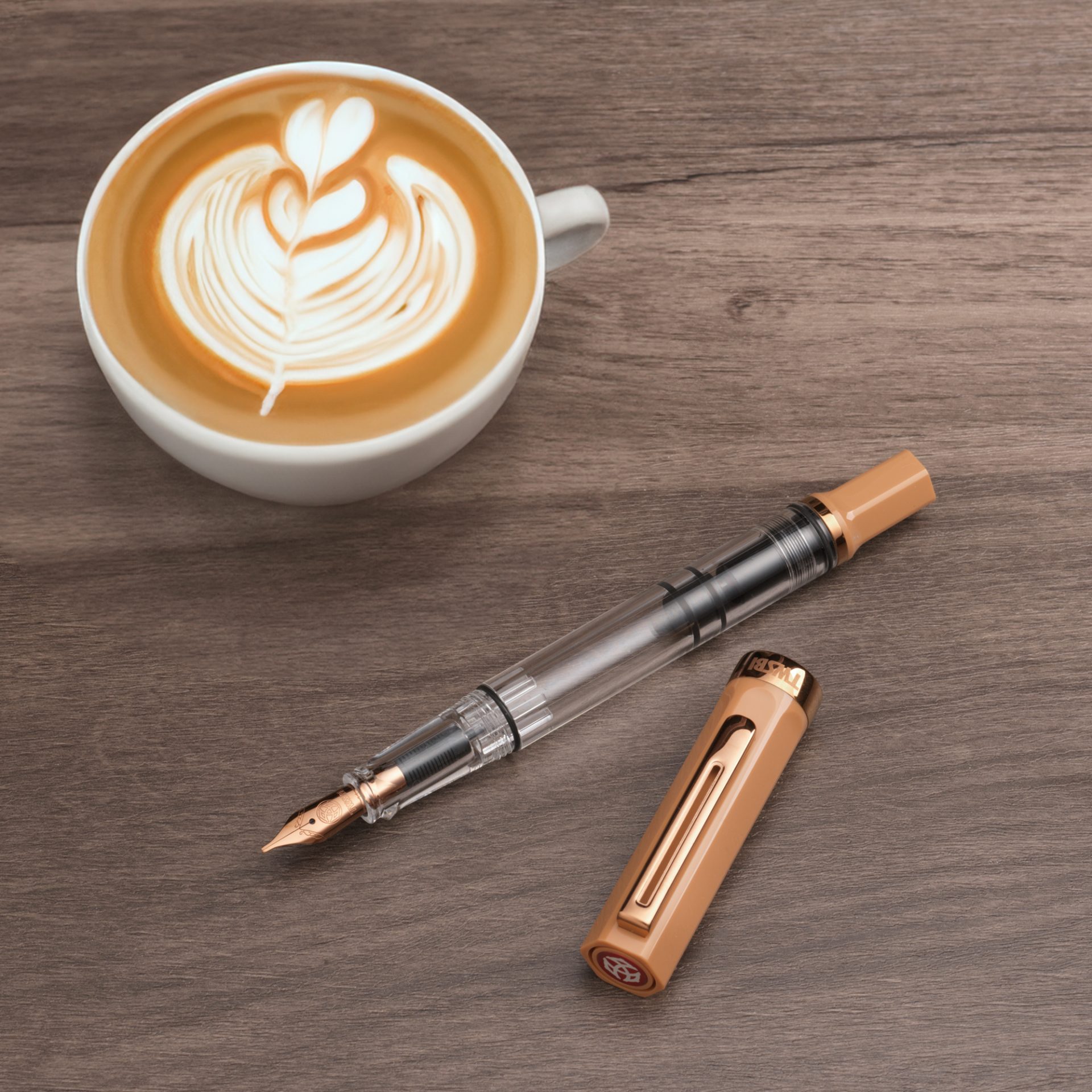 TWSBI ECO Caffè Bronze Fountain Pen — gallery