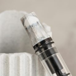 TWSBI ECO Carrara w/Onyx Fountain Pen — gallery