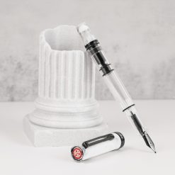 TWSBI ECO Carrara w/Onyx Fountain Pen — gallery