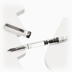 TWSBI ECO Carrara w/Onyx Fountain Pen — gallery