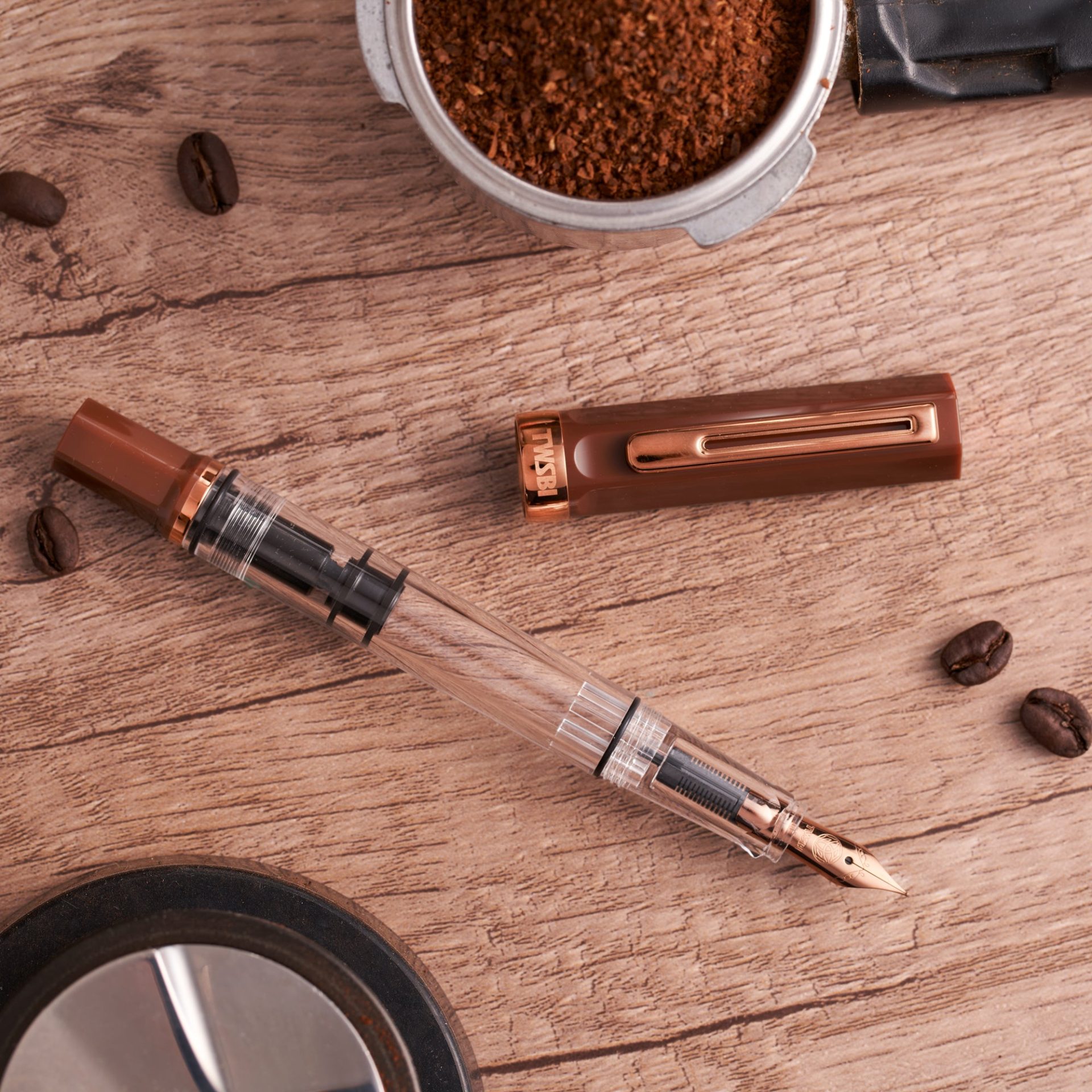 TWSBI ECO Espresso Bronze Fountain Pen — gallery