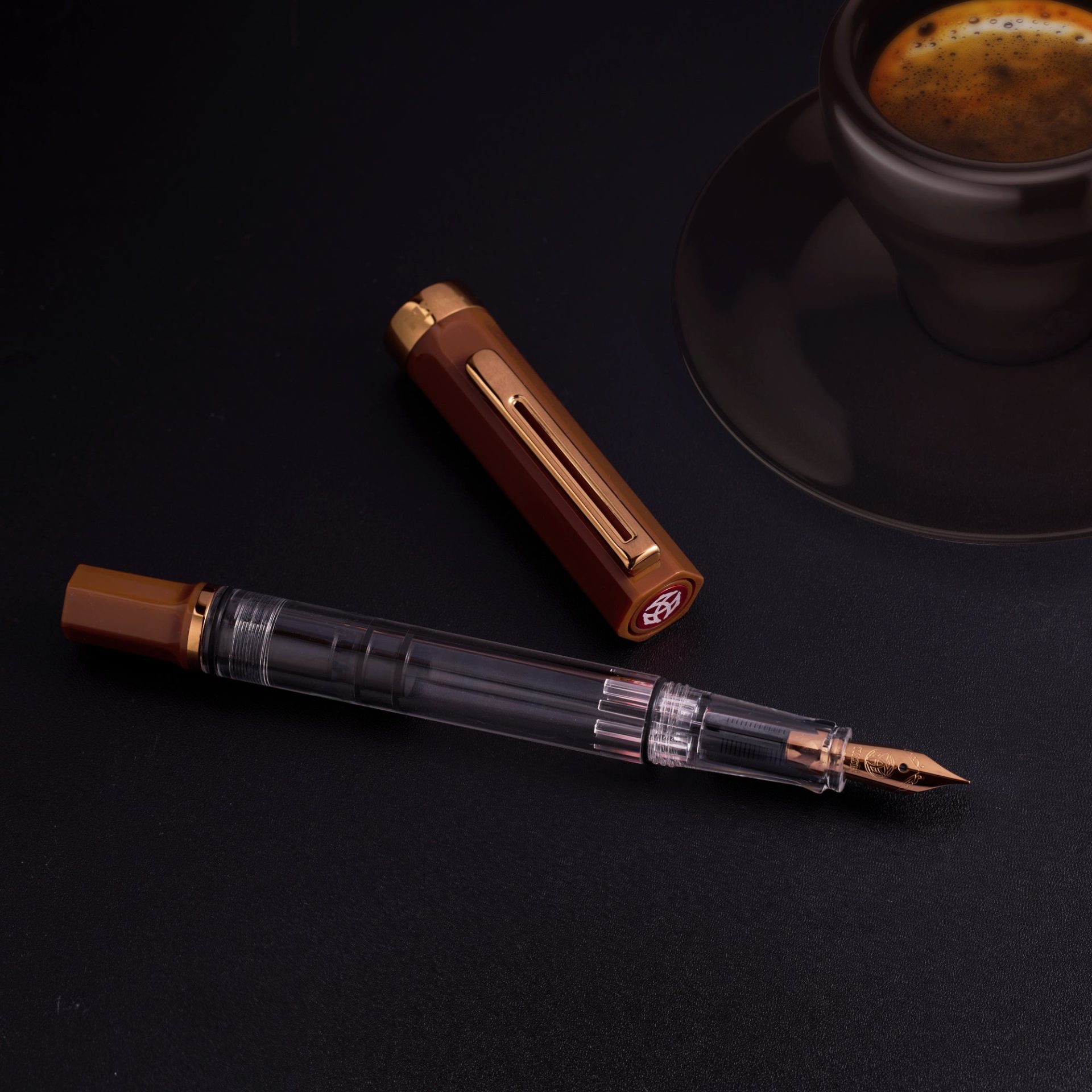 TWSBI ECO Espresso Bronze Fountain Pen — gallery