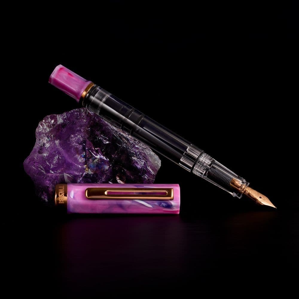 TWSBI ECO Fluorite Purple with Bronze Fountain Pen — gallery