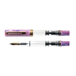 TWSBI ECO Fluorite Purple with Bronze Fountain Pen — gallery