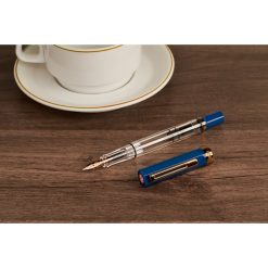 TWSBI ECO Indigo Blue w/ Bronze Fountain Pen — gallery