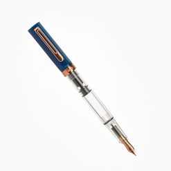 TWSBI ECO Indigo Blue w/ Bronze Fountain Pen — gallery