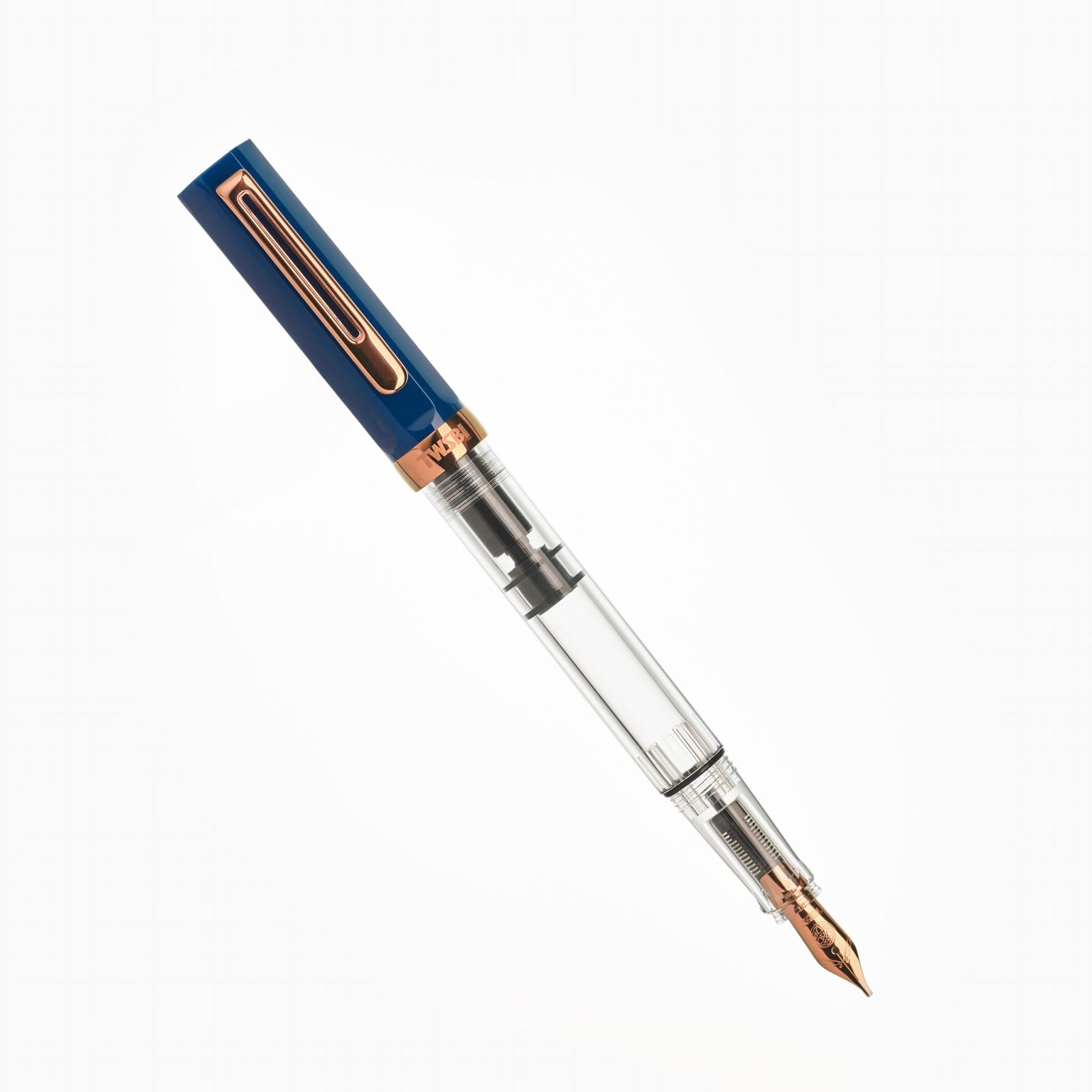 TWSBI ECO Indigo Blue w/ Bronze Fountain Pen — gallery