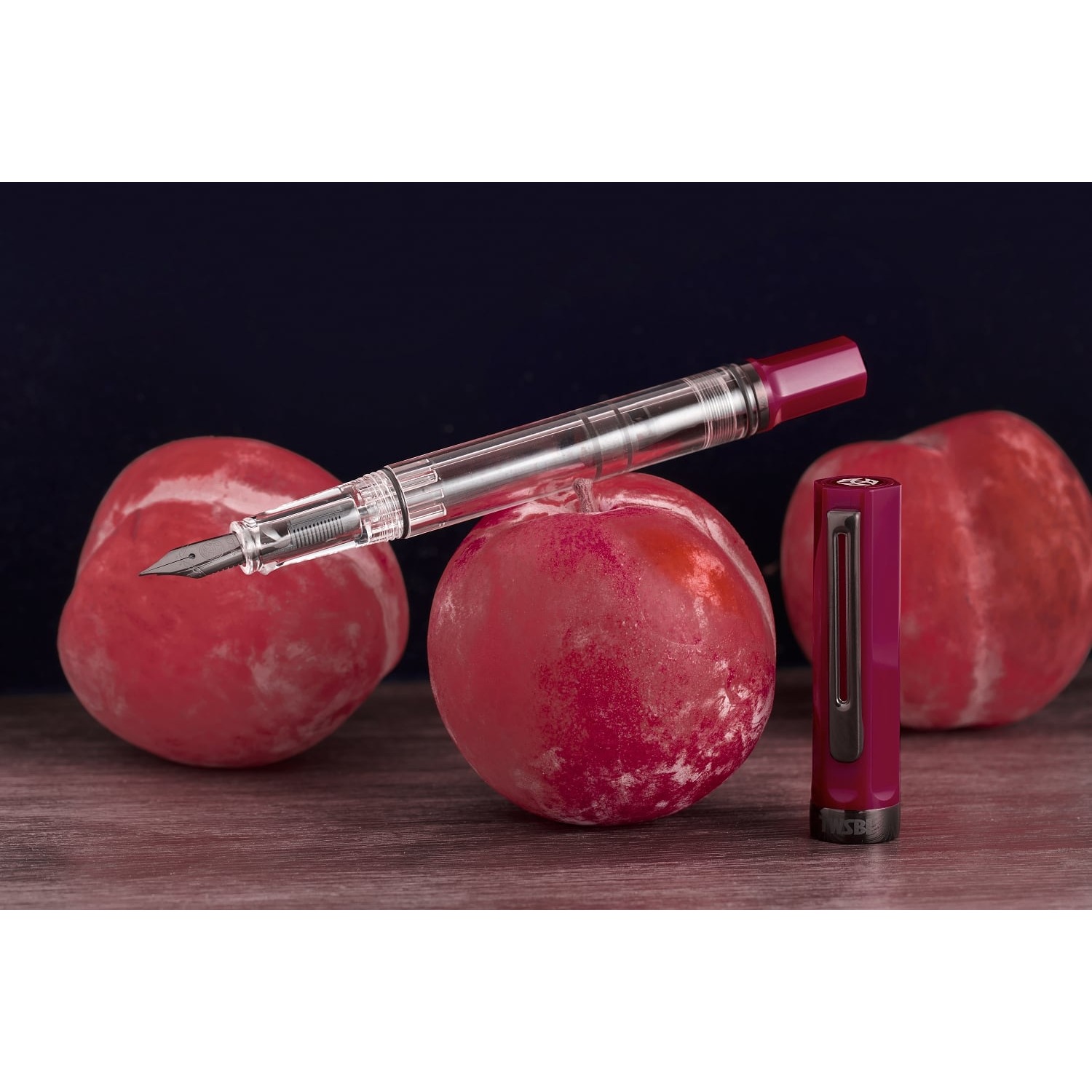 TWSBI ECO Plum w/Oynx Fountain Pen — gallery