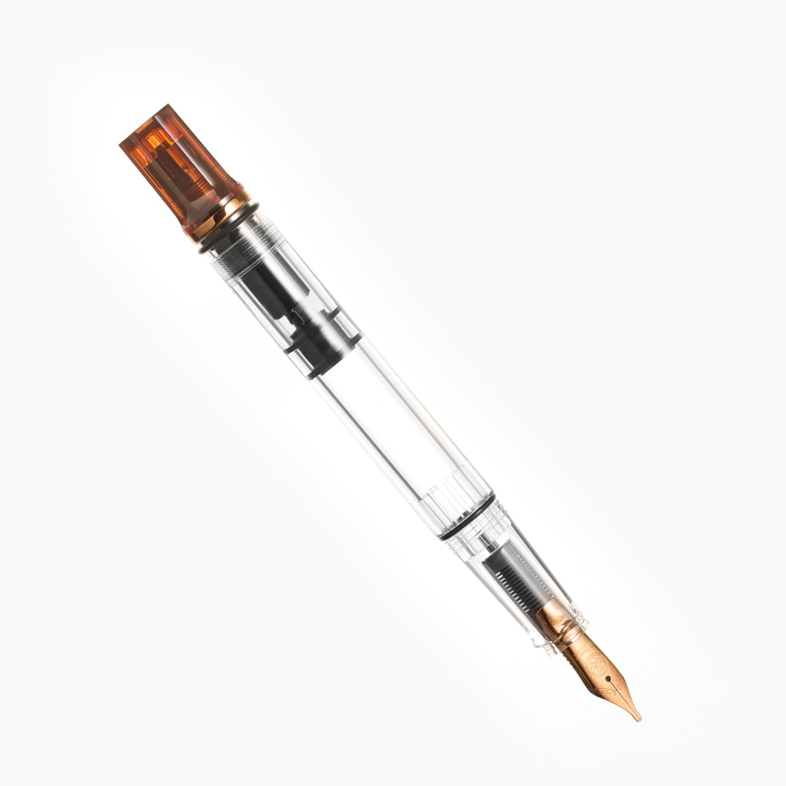 TWSBI ECO Rootbeer w/Bronze Fountain Pen — gallery