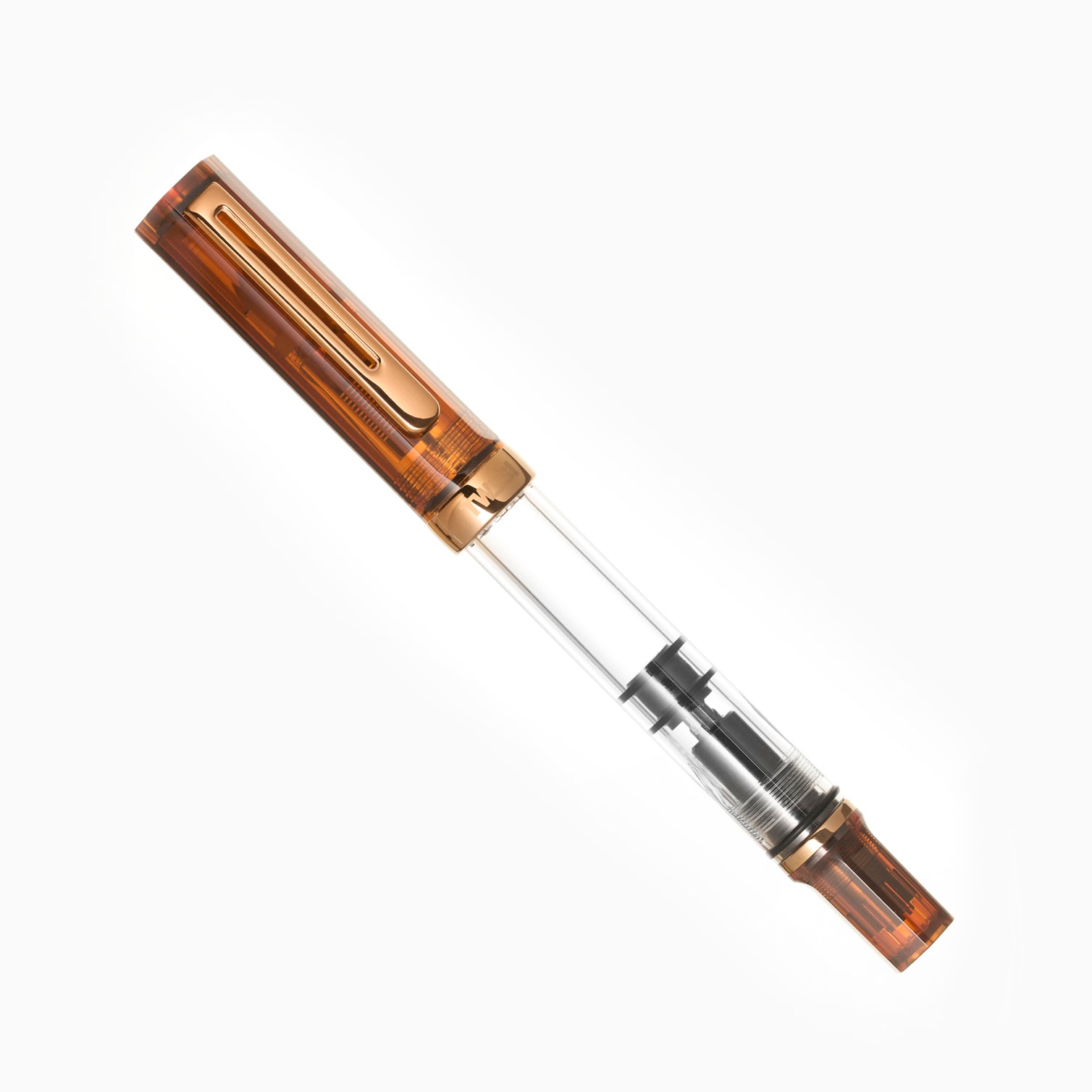 TWSBI ECO Rootbeer w/Bronze Fountain Pen — gallery