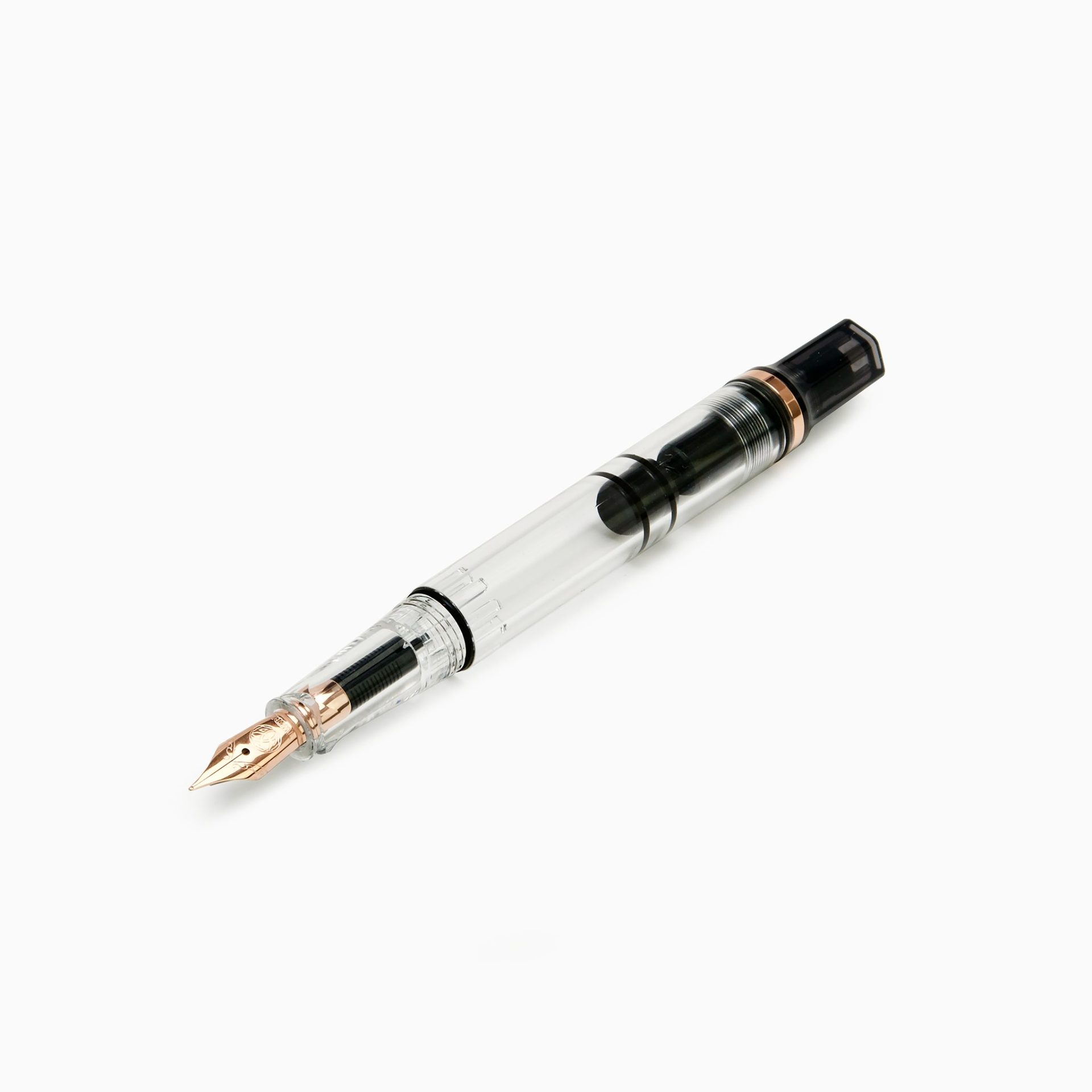 TWSBI ECO Smoke RoseGold Fountain Pen — gallery