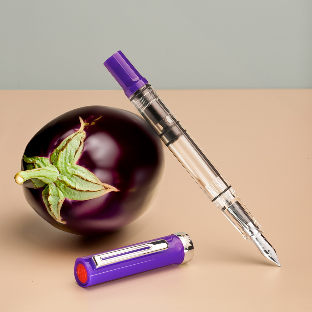 TWSBI ECO-T Eggplant Fountain Pen — gallery