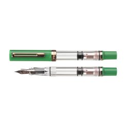 TWSBI ECO-T Royal Jade with Midnight Blue Ink Fountain Pen — gallery