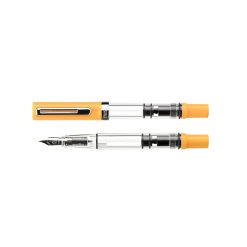 TWSBI ECO-T Saffron Fountain Pen — Extra Fine (EF)