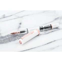 TWSBI ECO White Rose Gold Fountain Pen — gallery