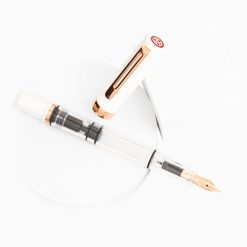 TWSBI ECO White Rose Gold Fountain Pen — gallery