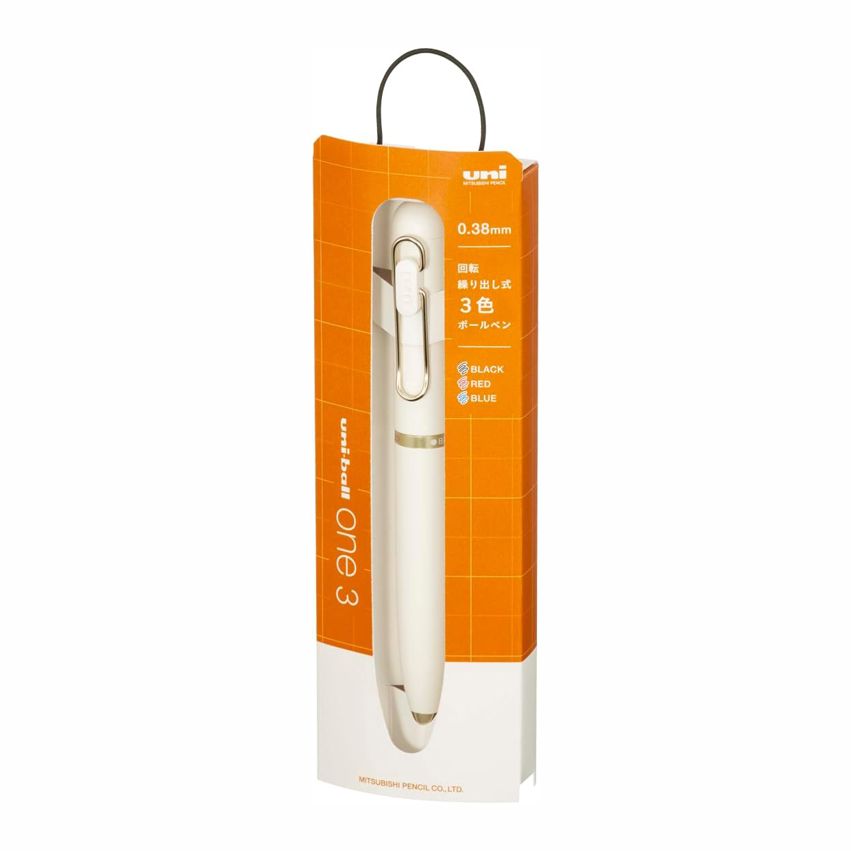 Uniball One P 3 Colour Gel Ballpoint Pen and Refills - Image 10