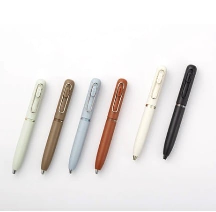 Uniball One P 3 Colour Gel Ballpoint Pen and Refills
