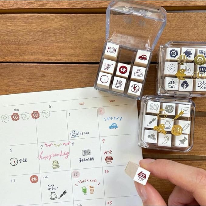 Everyday Life Notebook Accessories Stamps Set