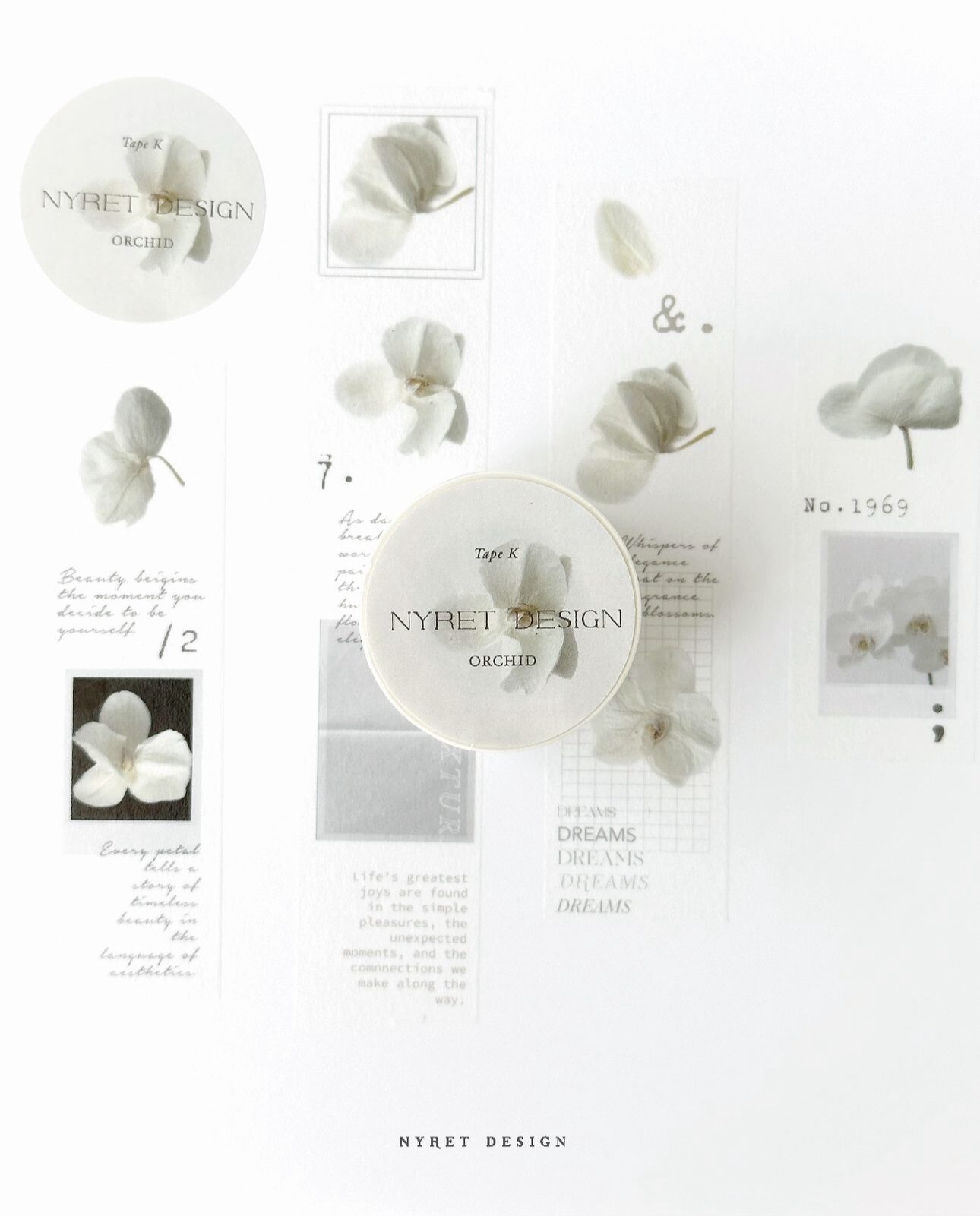 Nyret Washi Tape - Orchid