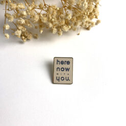 Baum-kuchen Enamel Pin - Here Now With You - Image 5