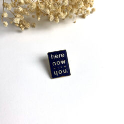 Baum-kuchen Enamel Pin - Here Now With You - Image 3